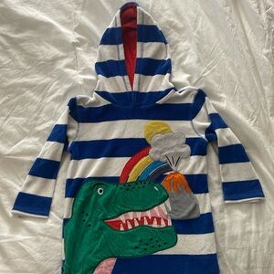 Mini Boden Toweling Hoodie